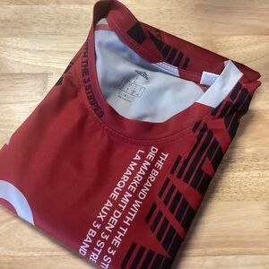 Men's Adidas‎ Climalite Freelift Daily Print Training Shirt - Large